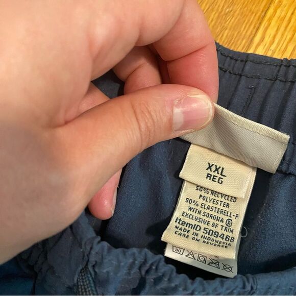 L.L. Bean Multisport Shorts men's xxl navy blue athletic drawstring - Picture 8 of 15